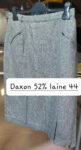 Jupe Daxon 52% laine Taille 44